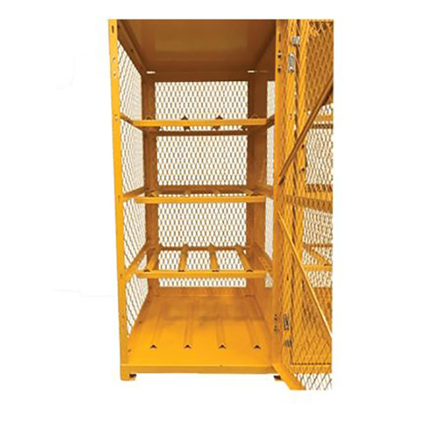 Gas Bottle Storage Cage 16 Forklift Cylinders Gas Bottle Storage Cage