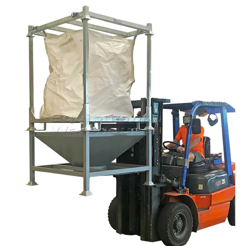 Bulk Bag Filling Frame Stand Bulk Bag Stand Equipment Warehouse