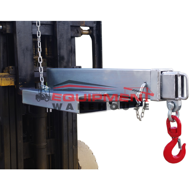 Forklift Jib Attachment 4500kg Telescopic Forklift Jib Attachment