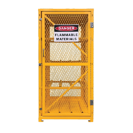 Gas Bottle Storage Cage 8 Forklift Cylinders Gas Bottle Storage Cage