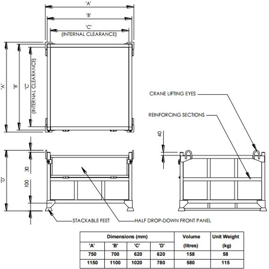 Heavy Duty Storage Box | Equipment Warehouse Pty Ltd | Sydney ...